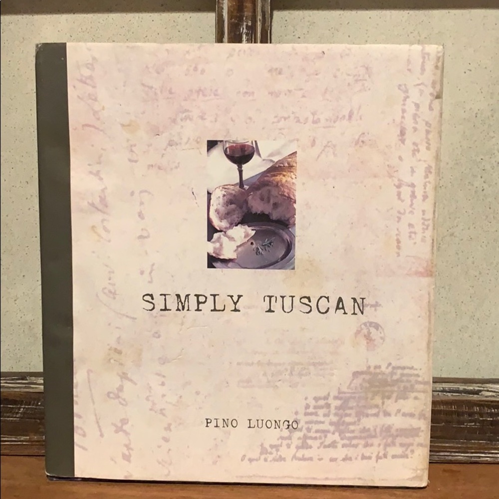 Simply Tuscan by Pino Luongo Cookbook